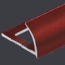 Заказать C-образный алюминиевый профиль для плитки 8 мм PV16-30 бордовый Ral 3011 2,7 м Заказать C-образный алюминиевый профиль для плитки 8 мм PV16-30 бордовый Ral 3011 2,7 м