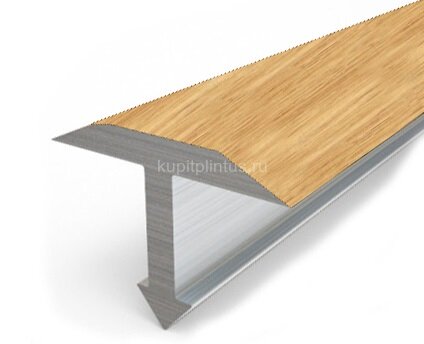Заказать Профиль Т-образный гибкий 15 мм MP11 из ламинированного алюминия 43 Светлый дуб 2,7 м Заказать Профиль Т-образный гибкий 15 мм MP11 из ламинированного алюминия 43 Светлый дуб 2,7 м