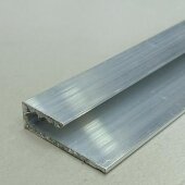 Профиль алюминиевый крокодил 34х10х17х2х4,2 мм для панелей 3 м Профиль алюминиевый крокодил 34х10х17х2х4,2 мм для панелей 3 м