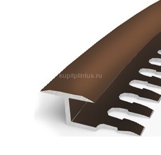 Заказать Профиль Т-образный гибкий 16 мм алюминий PV42-07 бронза блестящая 2,7 м Заказать Профиль Т-образный гибкий 16 мм алюминий PV42-07 бронза блестящая 2,7 м