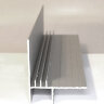 Алюминиевый плинтус  Евротрим 7284.01 серебро анодированный 2 м (парящий потолок)