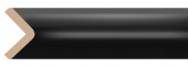 Цветной уголок Decomaster Арт Деко D134-195 Черный 30х30х2400 мм
