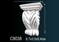 Декоративная консоль Перфект C8038 94х67х41 мм Декоративная консоль Перфект C8038 94х67х41 мм