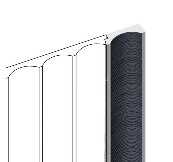 Заказать Финишный молдинг 12х34 мм HiWood LF139B BU20 под дерево 2,7 м Заказать Финишный молдинг 12х34 мм HiWood LF139B BU20 под дерево 2,7 м