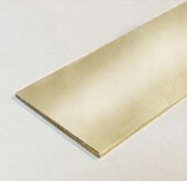 Полоса из латуни 15 мм Yakamoz Л 15х1,5 латунь натуральная 2,7 м