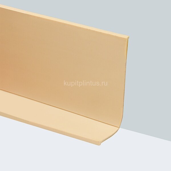 Заказать Гибкий плинтус напольный 65 мм ПГ65 бежевый самоклеющийся бухта 6м Заказать Гибкий плинтус напольный 65 мм ПГ65 бежевый самоклеющийся бухта 6м