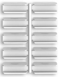 Соединители для плинтуса (во флоупаке) Идеал Дюра ИД-СП10-Ф2 001 белый Соединители для плинтуса (во флоупаке) Идеал Дюра ИД-СП10-Ф2 001 белый