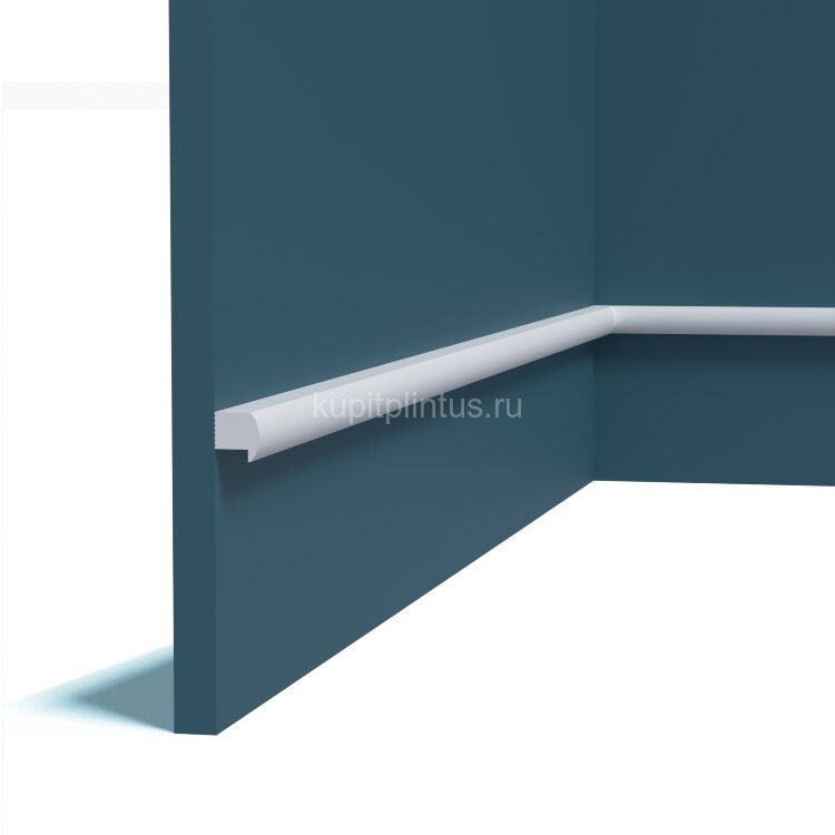 Заказать Молдинг Перфект Плюс P197 белый ударопрочный полимер 20х19х2000 мм 