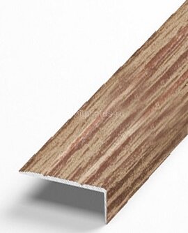 Заказать Угловой порог из алюминия Д3 Л Светлый дуб (ламинированный) 2,7 м Заказать Угловой порог из алюминия Д3 Л Светлый дуб (ламинированный) 2,7 м