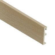 Напольный плинтус 80 мм SALAG ALPHA Idaho Oak AP8162 гибридный ПВХ дуб айдахо 2.4 м (80х16х2400 мм)