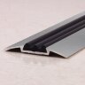 Заказать Порог одноуровневый с резиновой вставкой ПО-42 серебро матовое 2,7 м 