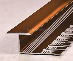 Заказать Профиль Т-образный гибкий ПЗ-10 бронза глянцевая 2,7 м 