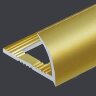 Заказать Алюминиевый C-профиль для плитки 10 мм PV08-12 песок матовый 2,7 м 