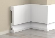 Плинтус напольный из полистирола Cezar Elegance LPC-29LE под LED подсветку белый 2,44 м Плинтус напольный из полистирола Cezar Elegance LPC-29LE под LED подсветку белый 2,44 м