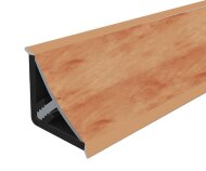 Плинтус для столешницы 14х14 Cezar Mini вогнутый 025 Дикая груша 3 м Плинтус для столешницы 14х14 Cezar Mini вогнутый 025 Дикая груша 3 м