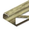 Заказать Профиль для плитки С-образный алюминий 10 мм PV14-09 Шампань блестящая 2,7 м 