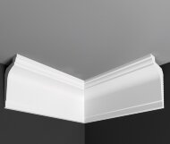 Угол внутренний к плинтусу Де-Багет П 08 50/80 (8*4) белый Угол внутренний к плинтусу Де-Багет П 08 50/80 (8*4) белый