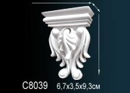 Декоративная консоль Перфект C8039 93х67х41 мм Декоративная консоль Перфект C8039 93х67х41 мм