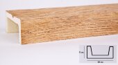 Декоративная балка из полиуретана 50х100 мм Уникс Славянский стиль СС1 Орех 3 м Декоративная балка из полиуретана 50х100 мм Уникс Славянский стиль СС1 Орех 3 м