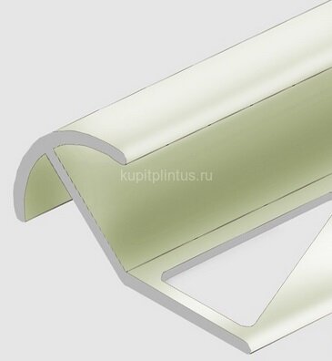 Заказать Алюминиевый профиль под плитку для наружных углов 10 мм PV70-17 титан блестящий 2,7 м Заказать Алюминиевый профиль под плитку для наружных углов 10 мм PV70-17 титан блестящий 2,7 м