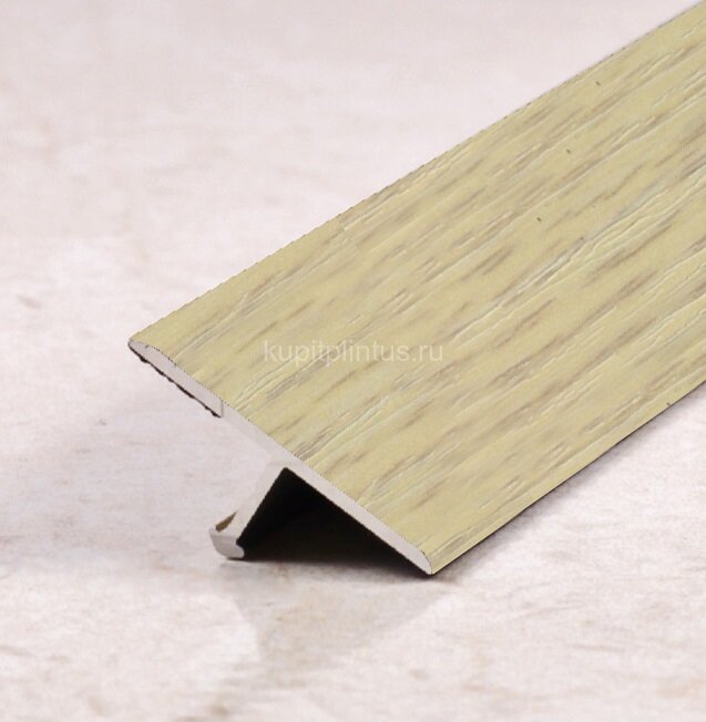 Заказать Профиль Т-образный алюминиевый ПТ-18 цвет 202 Дуб беленый 2,7 м Заказать Профиль Т-образный алюминиевый ПТ-18 цвет 202 Дуб беленый 2,7 м