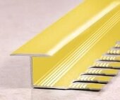 Профиль Т-образный гибкий ПЗ-10 золото глянцевое 2,7 м Профиль Т-образный гибкий ПЗ-10 золото глянцевое 2,7 м