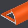 Заказать C-образный алюминиевый профиль для плитки 8 мм PV16-28 оранжевый Ral 2004 2,7 м Заказать C-образный алюминиевый профиль для плитки 8 мм PV16-28 оранжевый Ral 2004 2,7 м