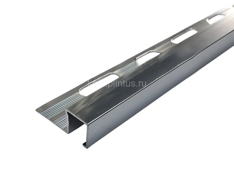 Заказать Профиль П-образный ПО-П12х12 Серебро глянцевое Браш 2,7 м Заказать Профиль П-образный ПО-П12х12 Серебро глянцевое Браш 2,7 м