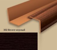 Уголок фигурный 40х40 IDEAL УнФ40 цвет 302 Венге черный 2,7 м Уголок фигурный 40х40 IDEAL УнФ40 цвет 302 Венге черный 2,7 м