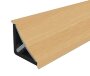 Плинтус для столешницы 14х14 Cezar Mini вогнутый 024 Бук 3 м Плинтус для столешницы 14х14 Cezar Mini вогнутый 024 Бук 3 м