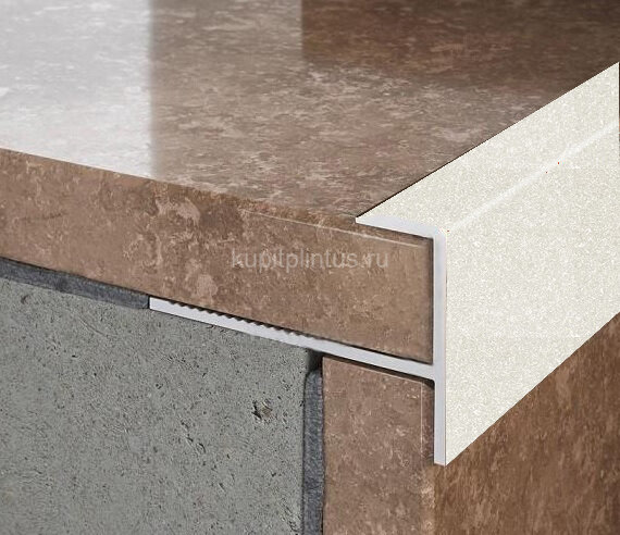 Заказать Алюминиевый F-профиль гибкий ПФ-10 Бежевый муар 2,7 м Заказать Алюминиевый F-профиль гибкий ПФ-10 Бежевый муар 2,7 м