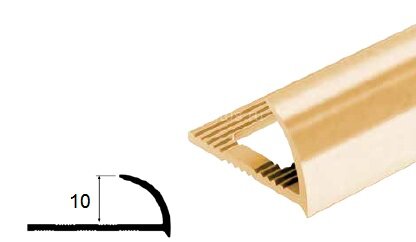 Заказать Профиль C-образный 10 мм PVL17 из хромированной латуни 2,7 м Заказать Профиль C-образный 10 мм PVL17 из хромированной латуни 2,7 м