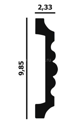 Заказать Молдинг Перфект Плюс P61 98х26 мм 220 см Заказать Молдинг Перфект Плюс P61 98х26 мм 220 см