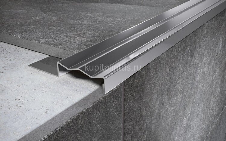 Заказать Стальной порог угловой закладной 35х10 мм FCG 10 P полированная сталь 2,7 м Заказать Стальной порог угловой закладной 35х10 мм FCG 10 P полированная сталь 2,7 м