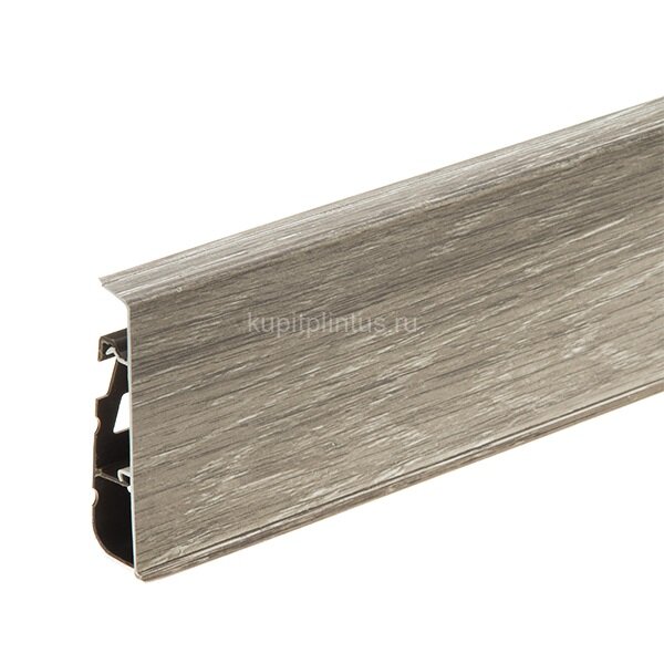 Заказать Напольный плинтус Cezar Hi-Line Prestige 75 мм цвет 247 под дерево 2,5 м 