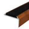 Заказать Порог угловой с черной резиновой вставкой Д01 КД Вишня 2,7 м Заказать Порог угловой с черной резиновой вставкой Д01 КД Вишня 2,7 м