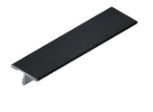 Т-профиль 14 мм из нержавеющей стали NEEXY PVS90-18 BBL черный браш блестящий 2.7м