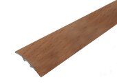 Порог алюминиевый ламинированный В1 Л Темный бук 2,7 м