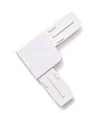 Заказать Соединительный уголок ПВХ для москитной сетки белый Заказать Соединительный уголок ПВХ для москитной сетки белый