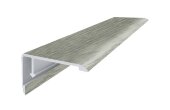 Угловой алюминиевый профиль Т-образный 18х36 мм MP 100 27-Дуб серый 2,7 м