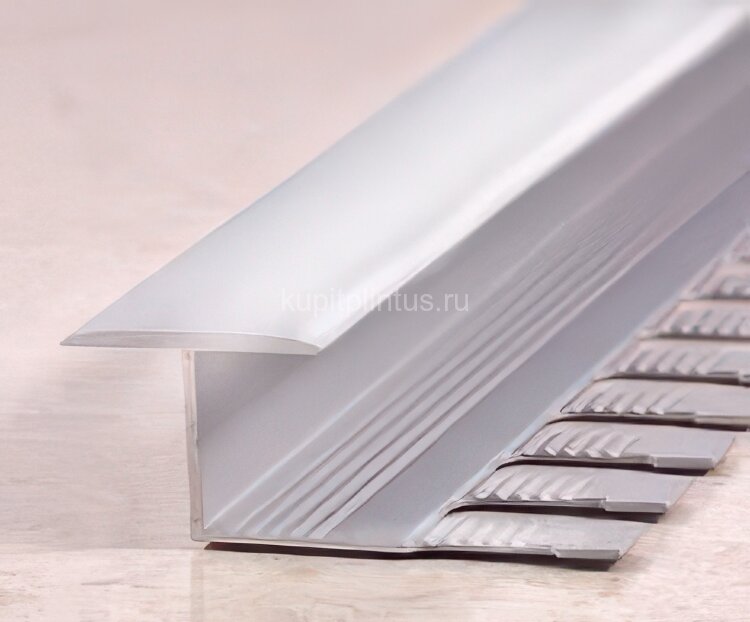 Заказать Профиль Т-образный гибкий ПЗ-10 серебро глянцевое 2,7 м Заказать Профиль Т-образный гибкий ПЗ-10 серебро глянцевое 2,7 м