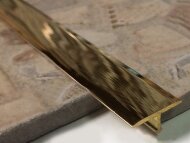 Профиль Т-образный 10 мм ЛПТ-10 латунный полированный 2,7 м Профиль Т-образный 10 мм ЛПТ-10 латунный полированный 2,7 м