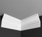 Угол внутренний к плинтусу Де-Багет П 10 50/80 (12*4) белый Угол внутренний к плинтусу Де-Багет П 10 50/80 (12*4) белый