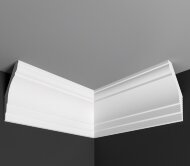 Угол внутренний к плинтусу Де-Багет П 10 50/80 (12*4) белый Угол внутренний к плинтусу Де-Багет П 10 50/80 (12*4) белый