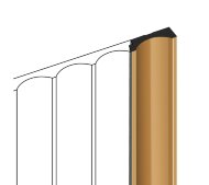 Финишный молдинг 12х34 мм HiWood LF139B G365 бежевый 2,7 м Финишный молдинг 12х34 мм HiWood LF139B G365 бежевый 2,7 м