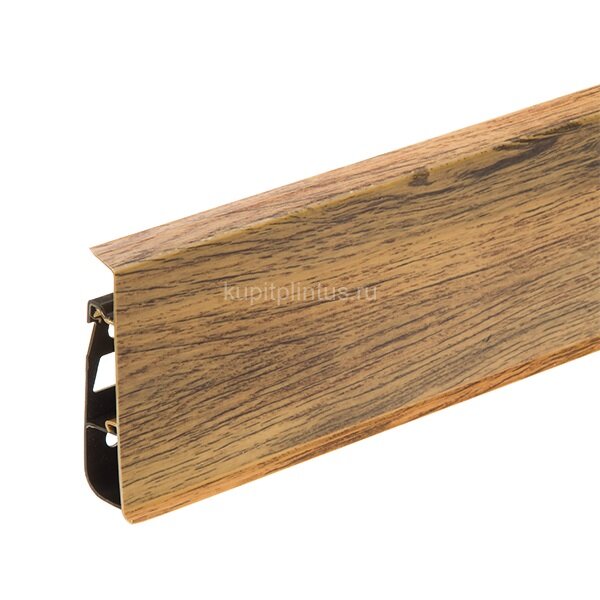 Заказать Напольный плинтус Cezar Hi-Line Prestige 75 мм цвет 236 под дерево 2,5 м 