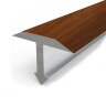 Заказать Профиль Т-образный из ламинированного алюминия Т-18 Л Вишня 2,7 м Заказать Профиль Т-образный из ламинированного алюминия Т-18 Л Вишня 2,7 м