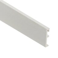 Напольный плинтус 80 мм SALAG ALPHA Victory AP81H3 гибридный ПВХ под дерево 2.4 м (80х16х2400 мм)