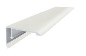 Угловой алюминиевый профиль Т-образный 18х36 мм MP 100 26-Белое дерево 2,7 м
