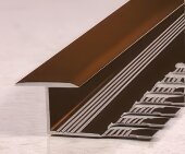 Профиль Т-образный гибкий ПЗ-10 бронза матовая 2,7 м Профиль Т-образный гибкий ПЗ-10 бронза матовая 2,7 м